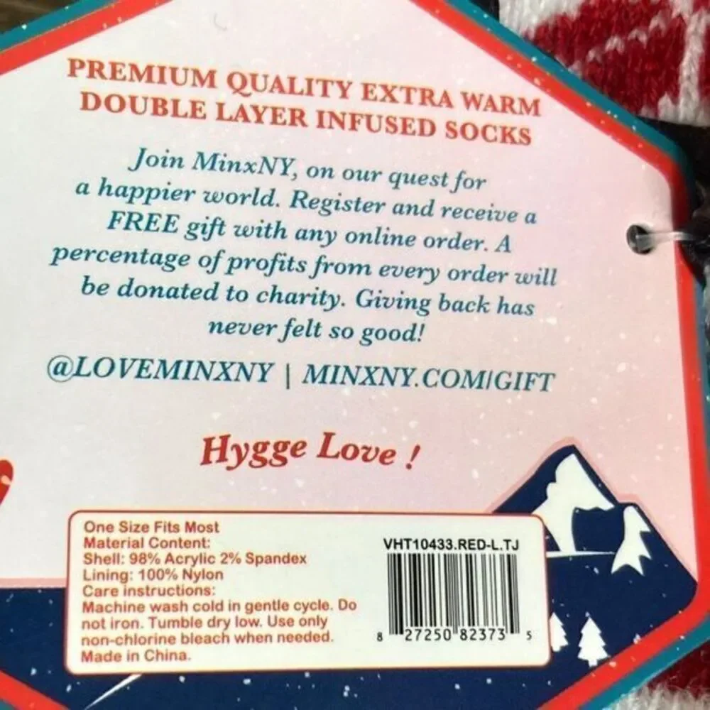 Aromasoles Socks Infused Rose Shea Butter Slipper‎ Lounge Womens One Size